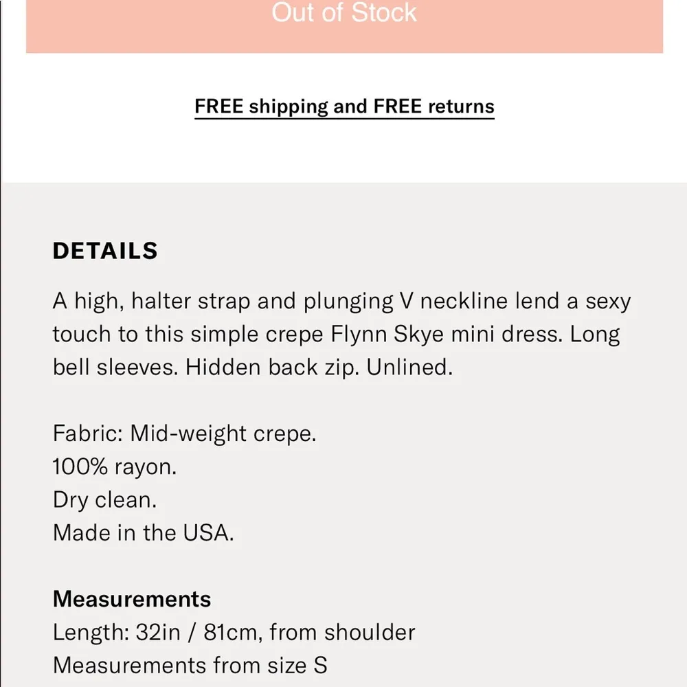 Flynn Skye Memphis Mini Dress - Image 4