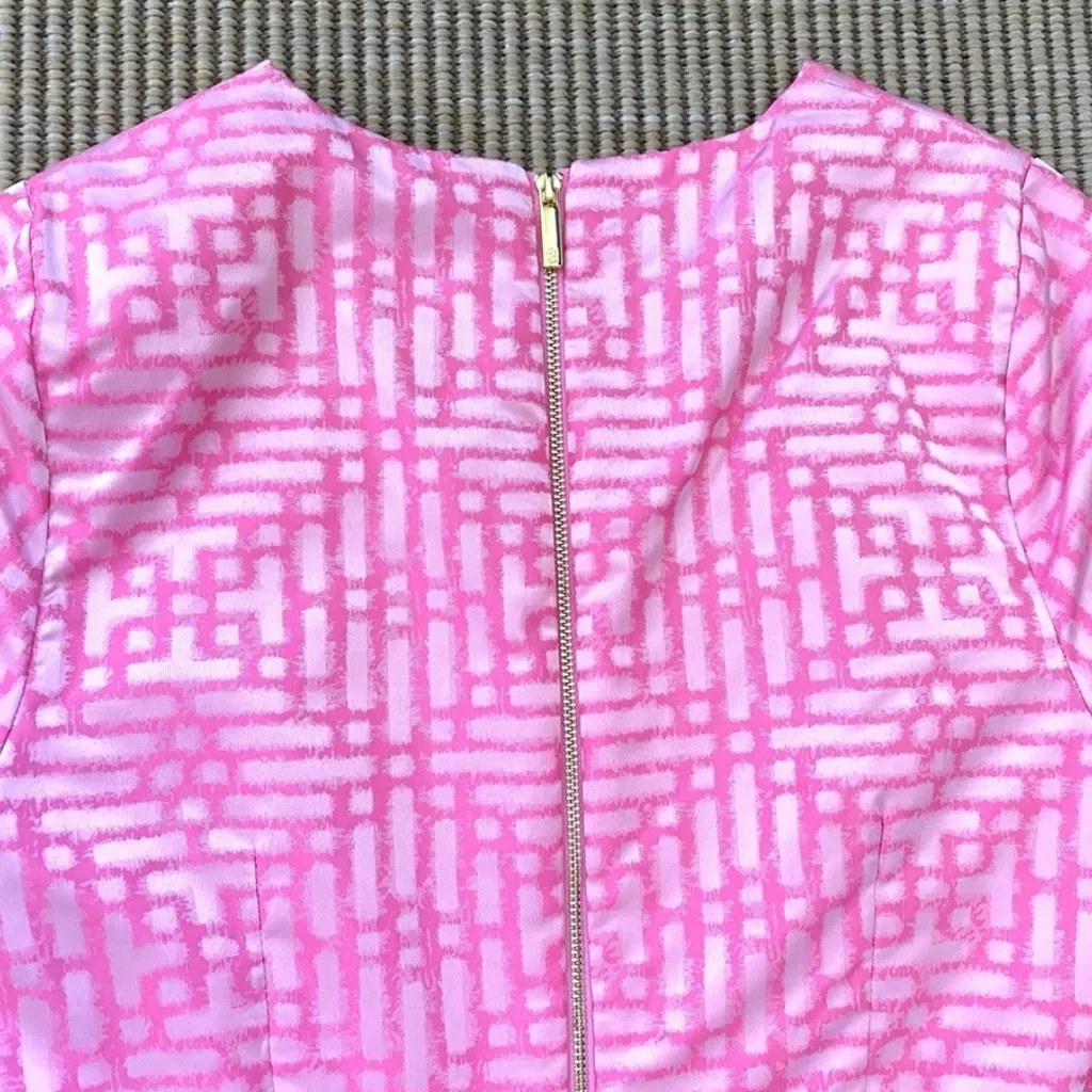 Julie Brown Pink Dress Size 4 - Image 4