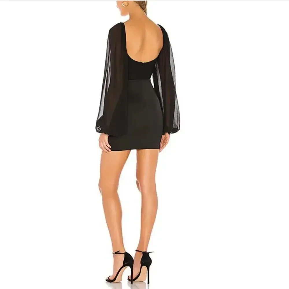 NBD Harry Mini Dress - Black - Image 2