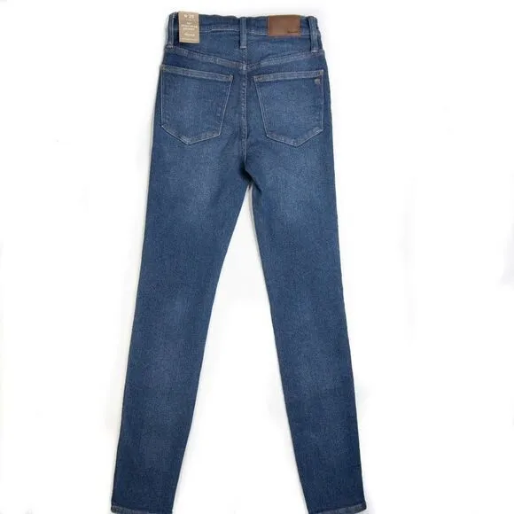 NWT Madewell‎ 10" High-Rise Skinny Jeans in Winston Wash, size 25 - Image 11