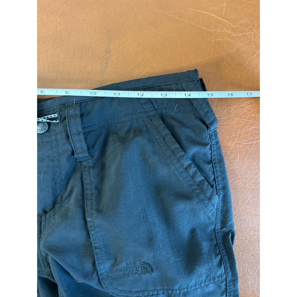 The North Face Size 2 Black Nylon Hiking Outdoor Pants Convertible - Image 7