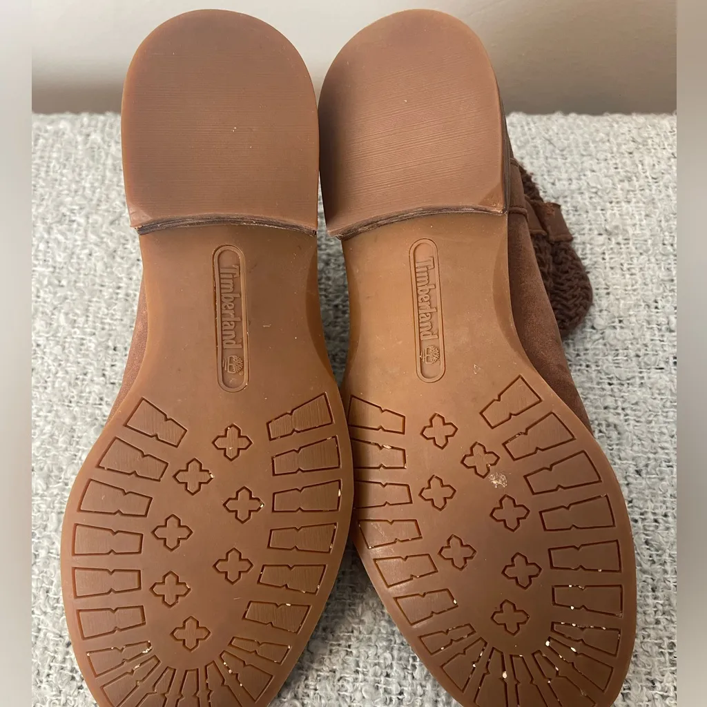 TIMBERLAND Sabin‎ Hill Open Weave Leather Boots - Image 6