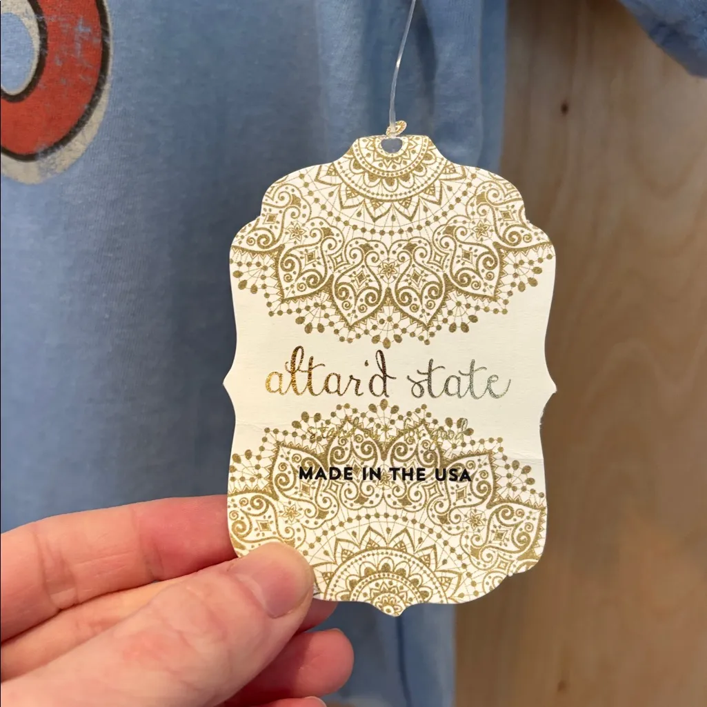 Altar’d State Graphic Tee Georgia Tiger Oversized Shirt NWT Size Small - Image 4