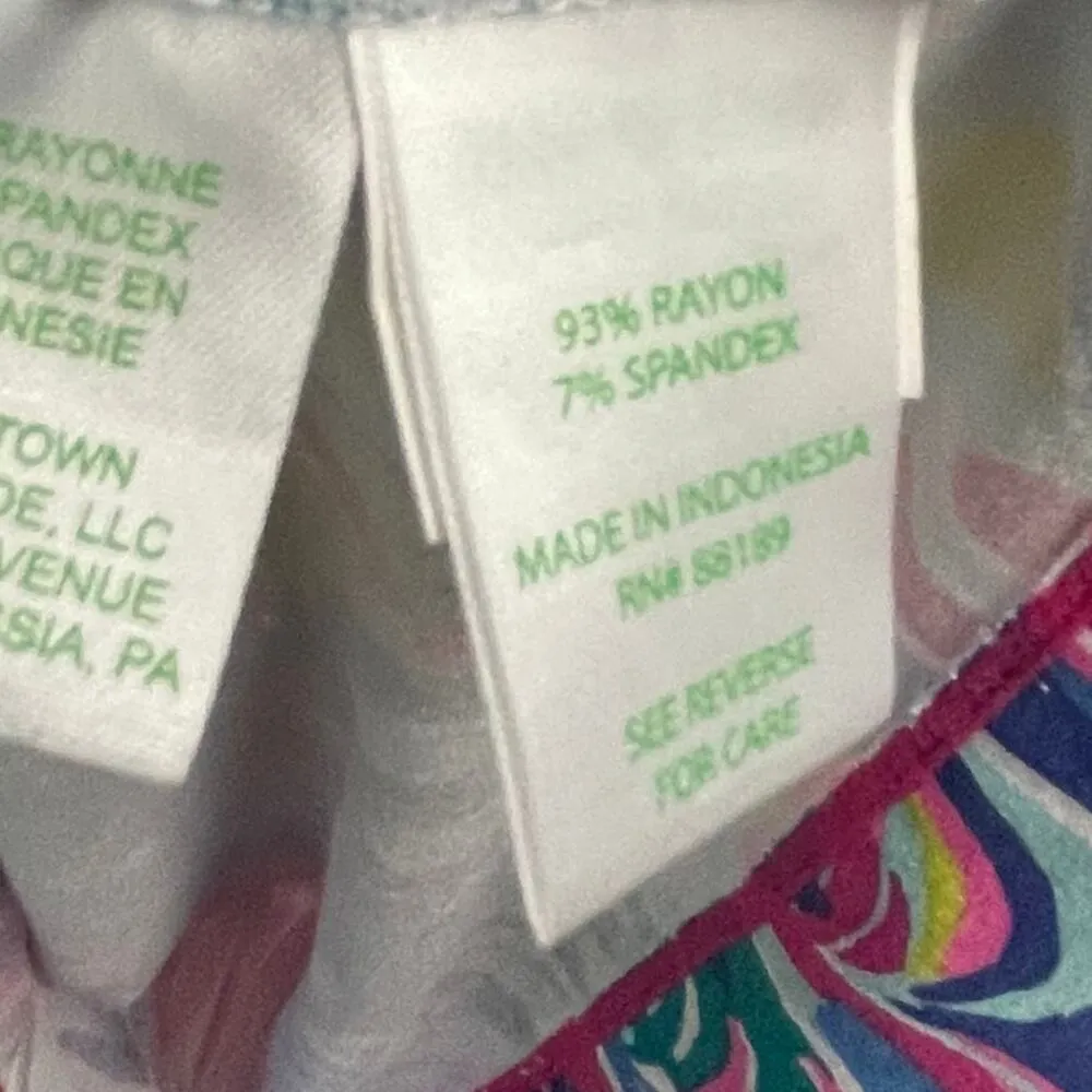 Lilly Pulitzer Sophie Psychedelic Sunshine Dress Size Small Pink Vibrant Summer - Image 4