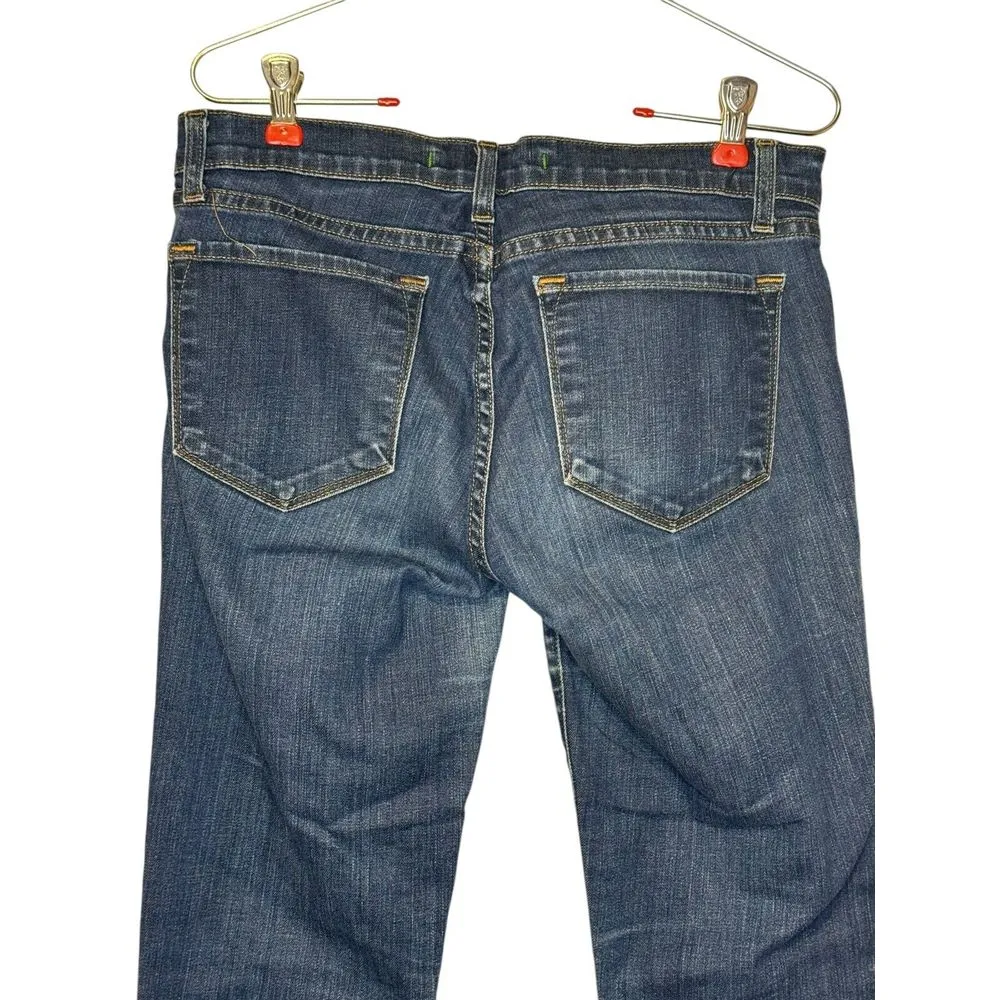 J Brand Women's‎ Jeans The Pencil Leg Stretch Denim Mid-Rise Pants Blue Sz. 29 - Image 10