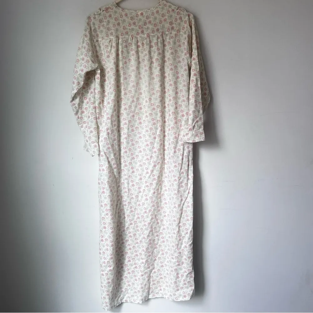 Heiress Floral Vintage Cottagecore Granny Nightgown Sz Med - Image 7