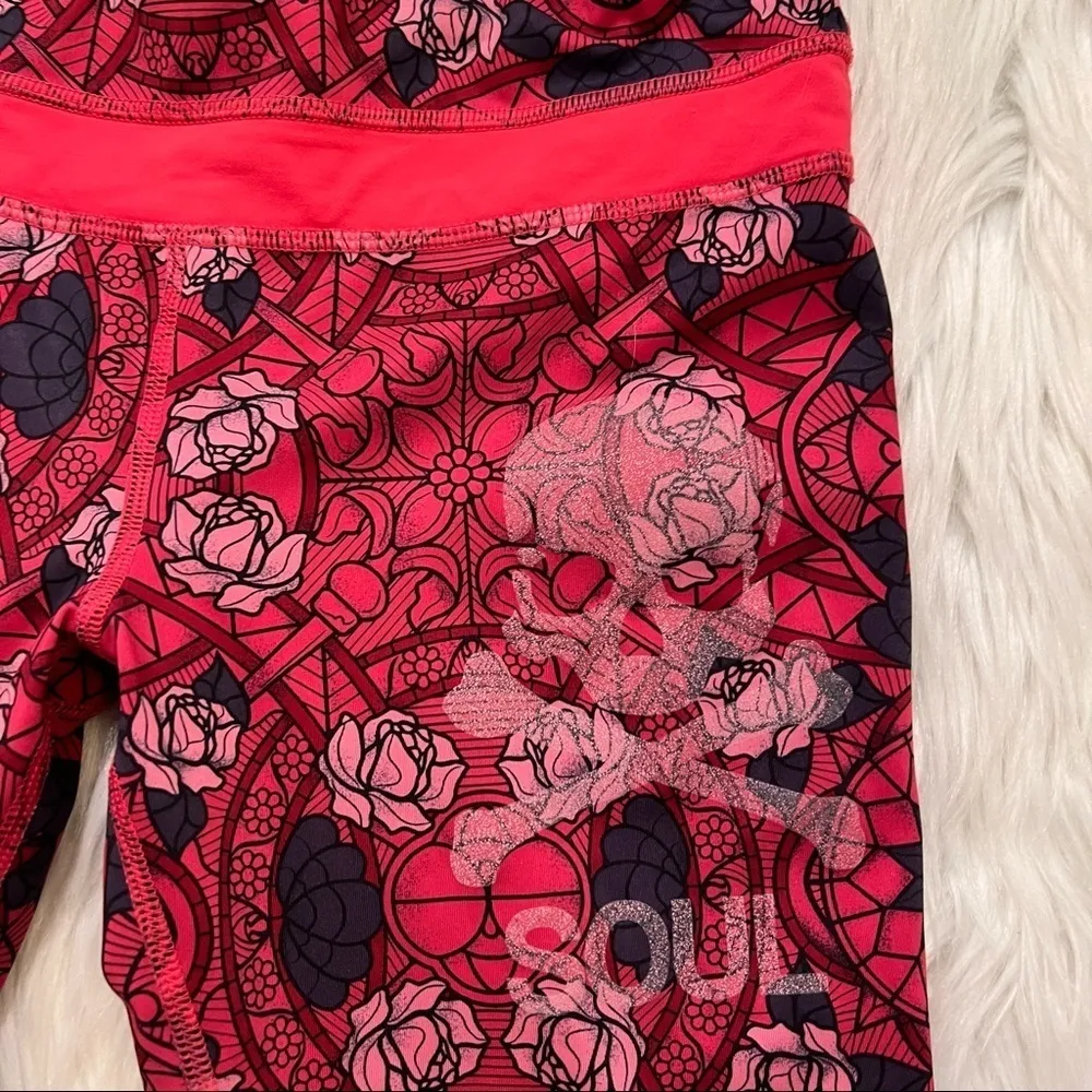 Lululemon Run: Inspire Crop II Legging Soul Cycle Prisma Guava Lava Boom Juice - Image 9