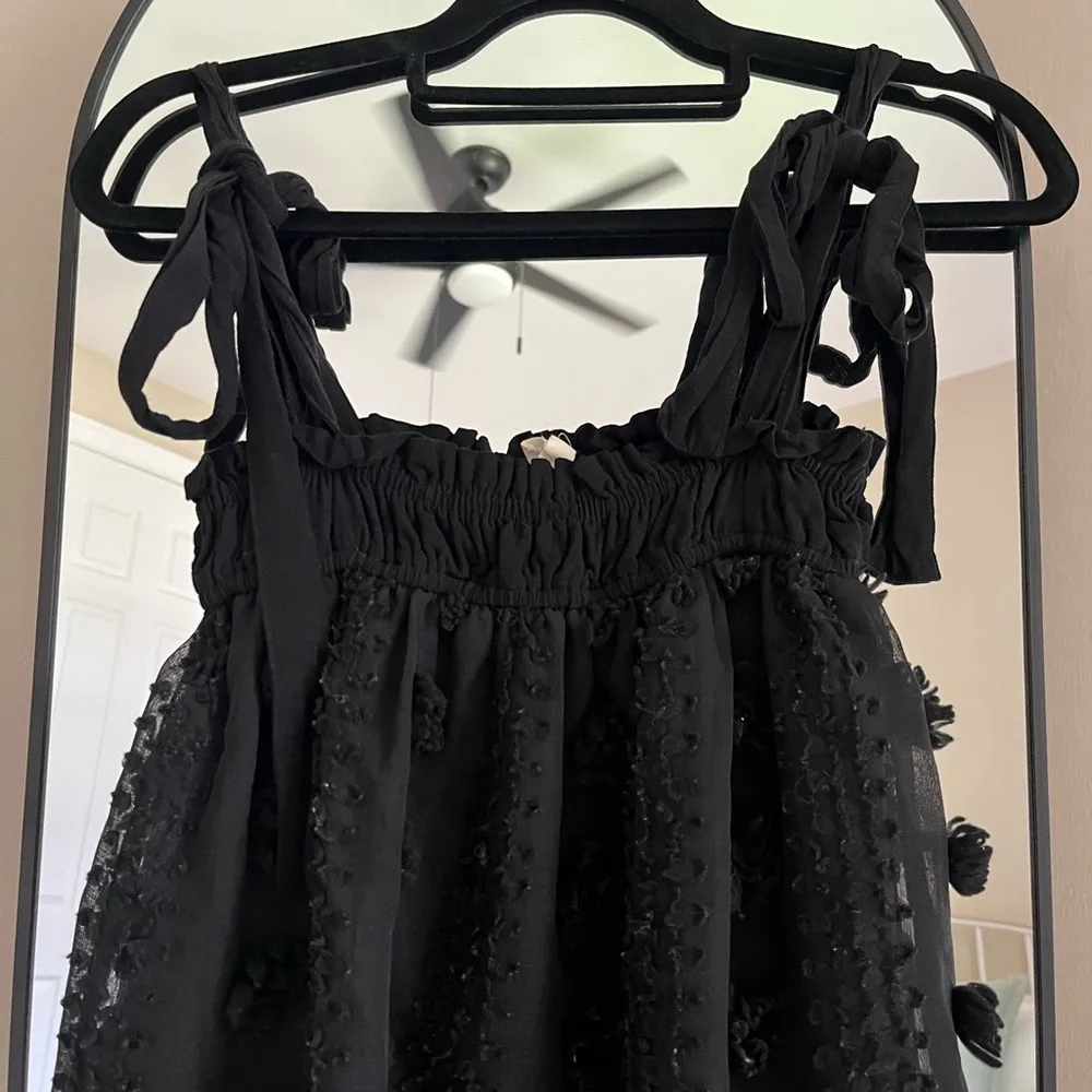 Entro Black Mini Dress - Image 5