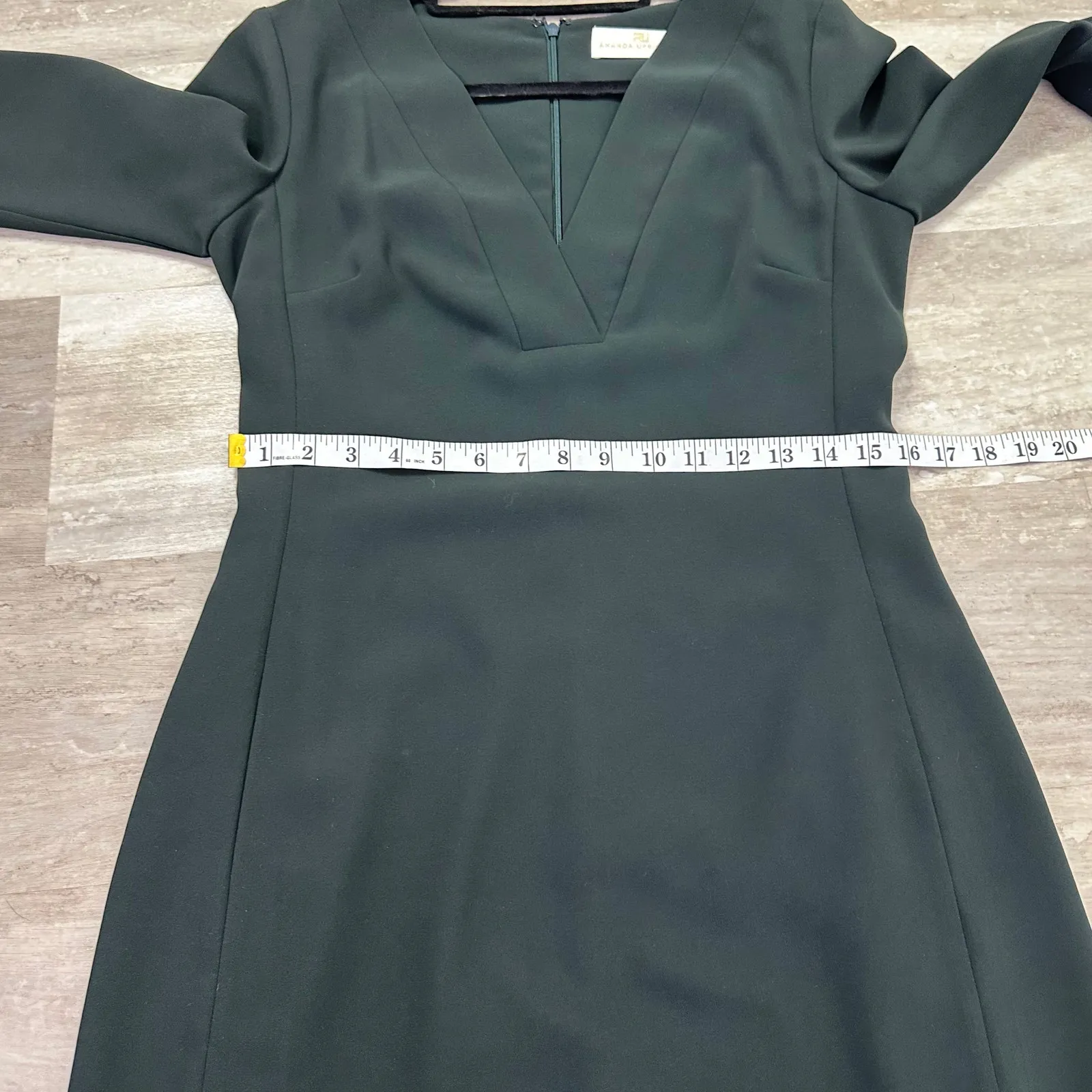 AMANDA UPRICHARD green Fresno Mini Dress Size small - Image 6