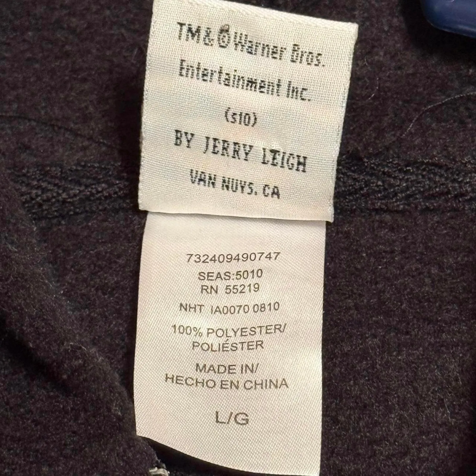 Looney Tunes Feisty Zip Hoodie Size Tagged Large - Image 5