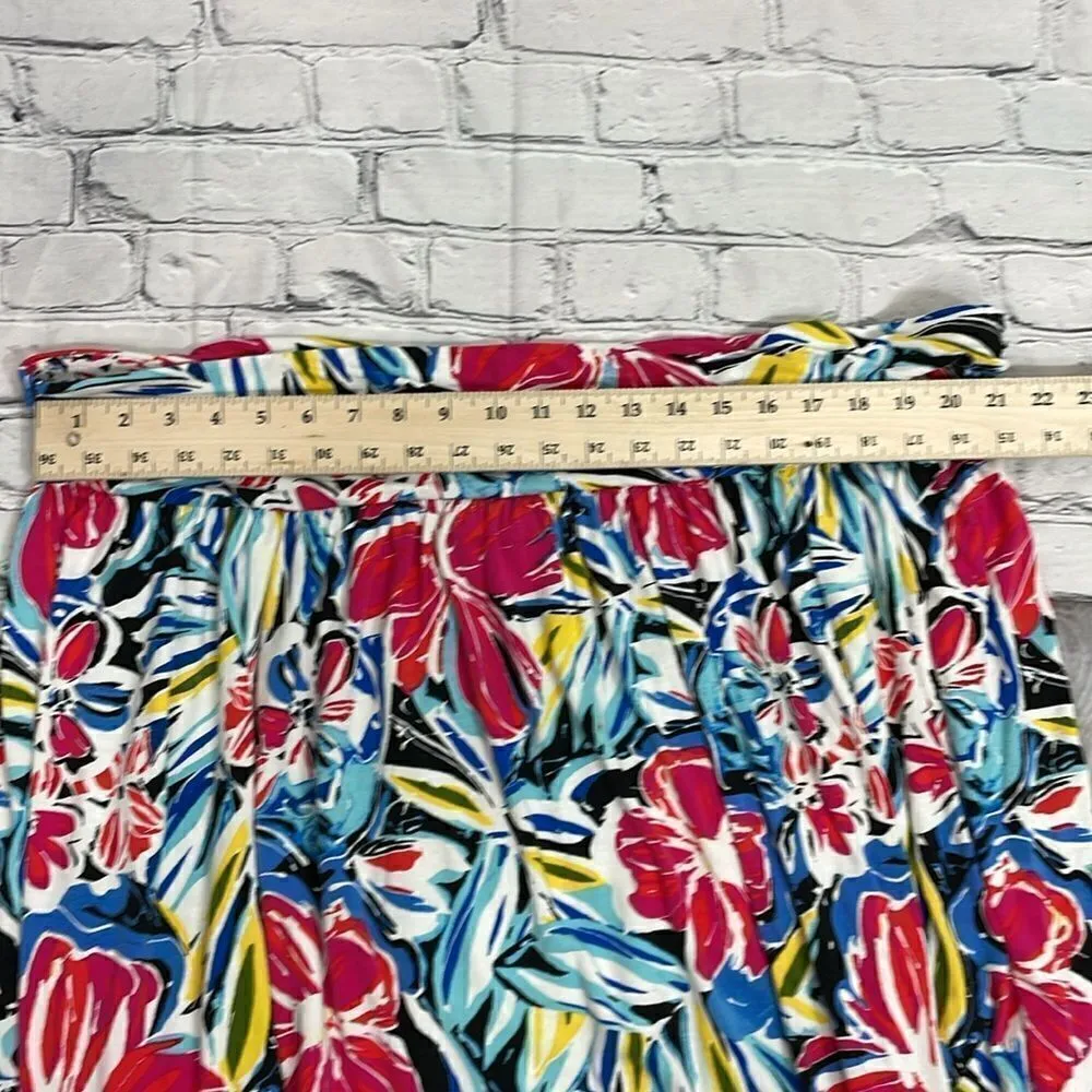 Lane Bryant Floral Print Pull On Mini Skirt size 22/24 plus size - Image 7