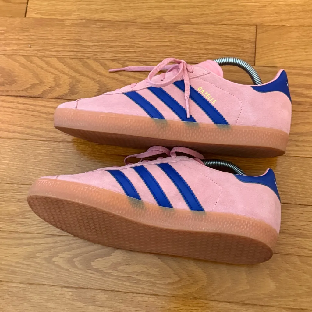 Adidas Gazelle Semi Pink Spark/Lucid Blue/Gum - Image 6