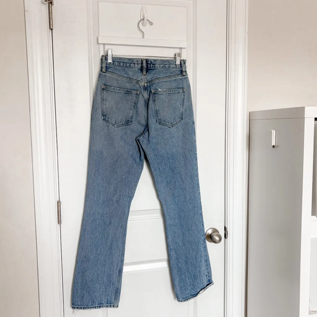 AGOLDE Mid Rise Relaxed Boot Jeans Wireless - Image 8