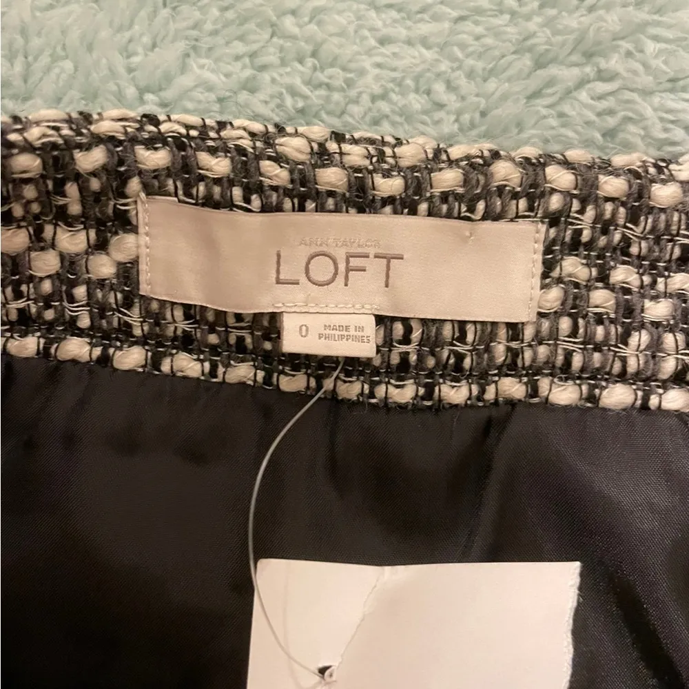 NWT Ann Taylor LOFT Tweed Pencil Skirt - Image 4
