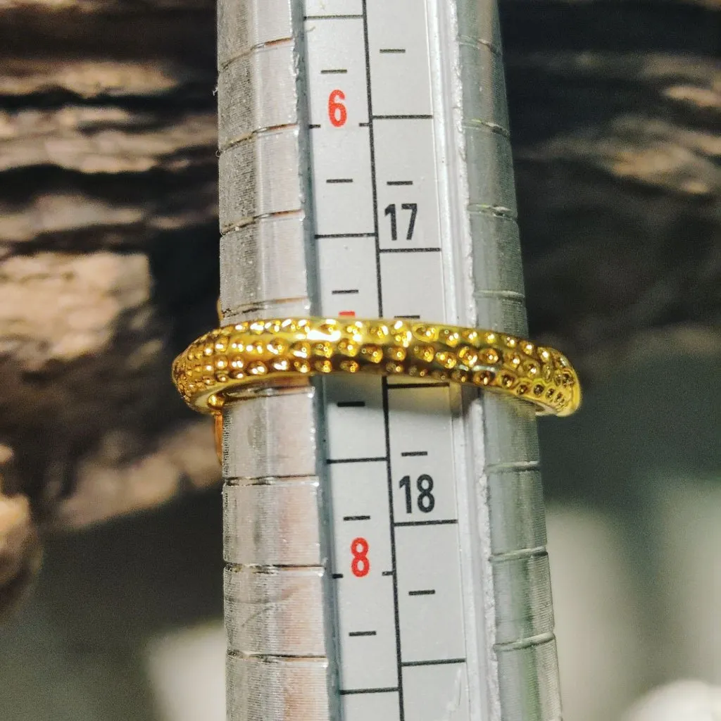 Dragon Ring Gold Plated SIze 7 Adjustable Unisex Unique Mythical Design Fashion - Image 5