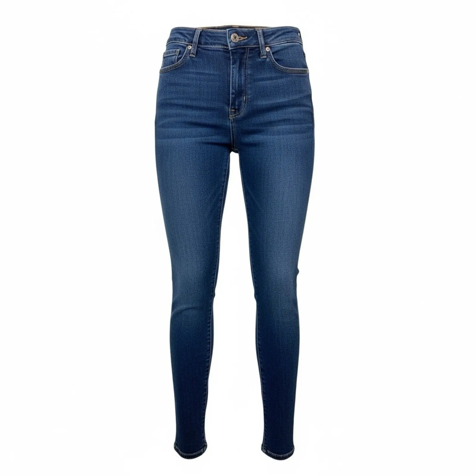 Max Mara Weekend Denim Leggings Skinny Jeans Size USA 4 Blue - Image 9