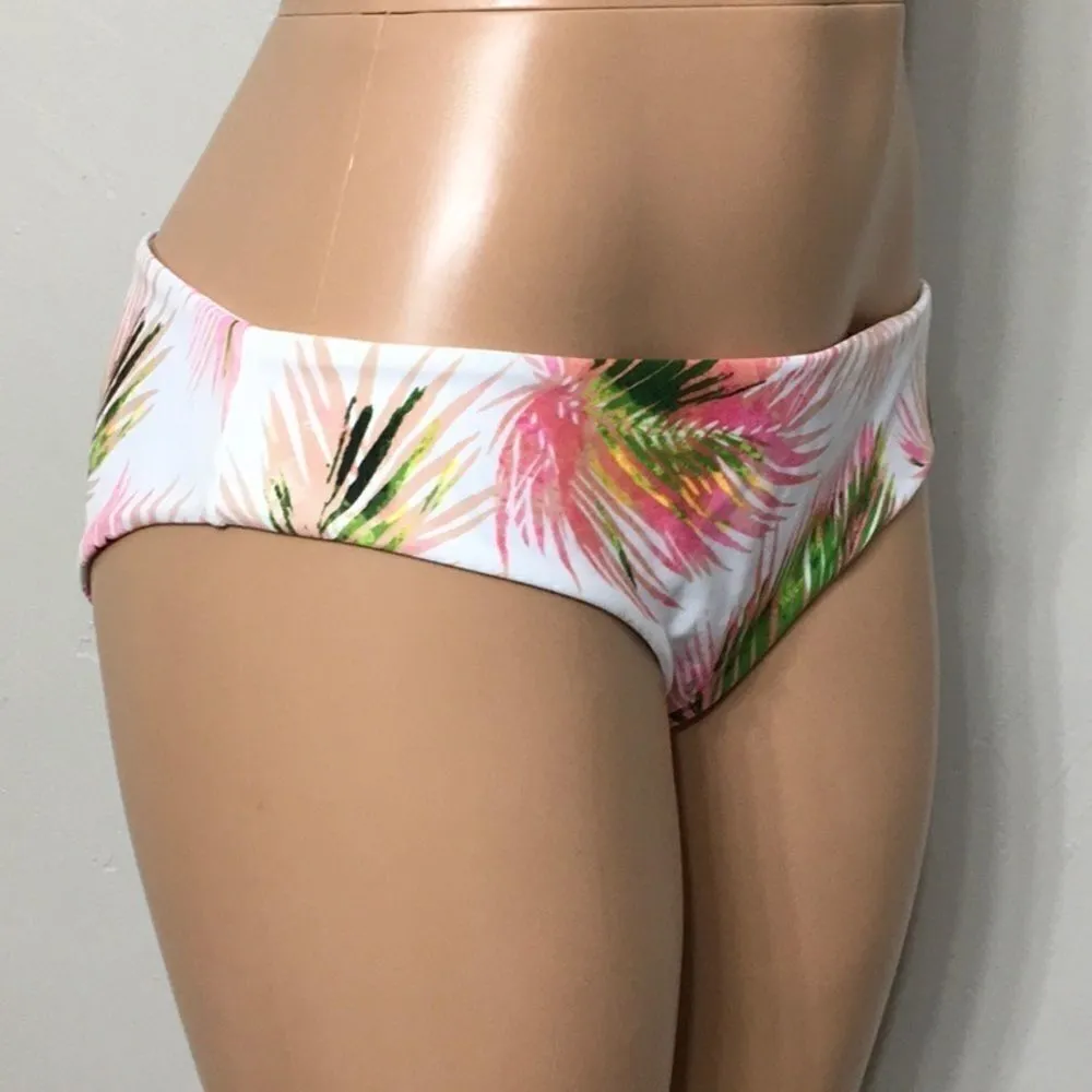 Tori Praver palm leaf bikini bottoms. Large. New - Image 8