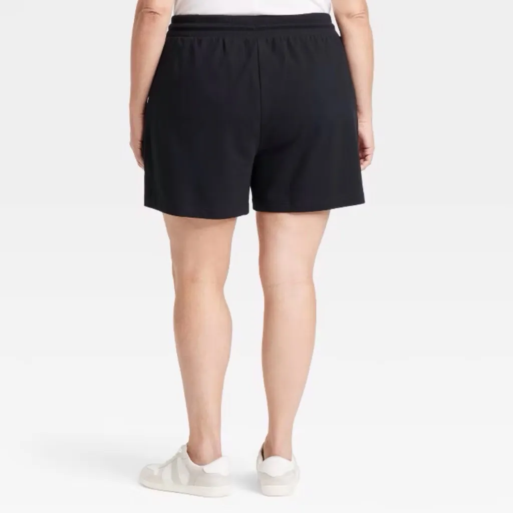 Ava & Viv NWT Women's High-Rise Midi Pull-On Shorts Size‎ 1X - Image 2
