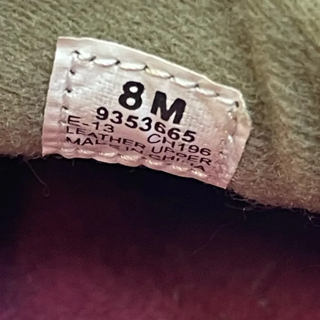 SPERRY TOP SIDER Bluefish Linen Gold Suede Leather Boat Shoes Women's Size US 8 - Image 9