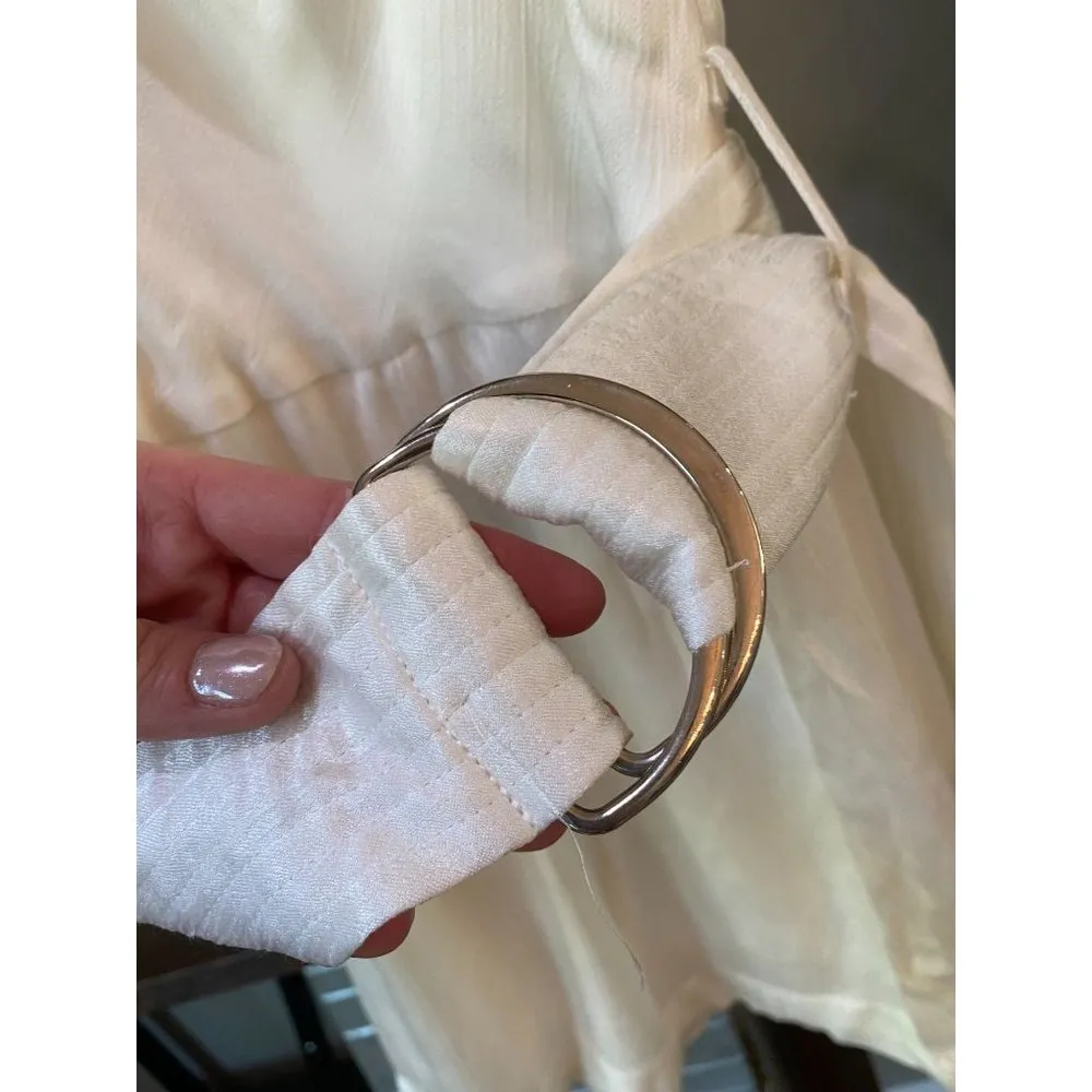 Karina Grimaldi  Rochi Solid Romper White Womens Size XS - Image 5