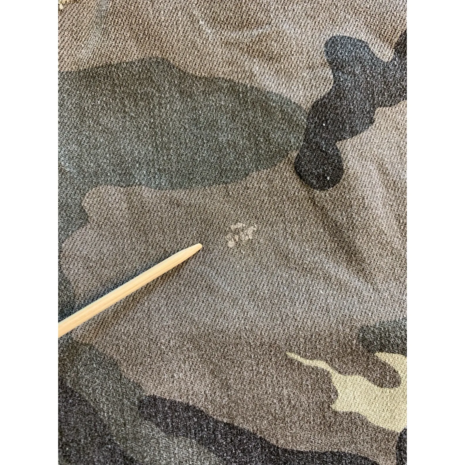 Ksubi Skinny‎ Zip Ankle Jeans Spray On Dirty Cammo Denim Womens Size 28" Camo - Image 11