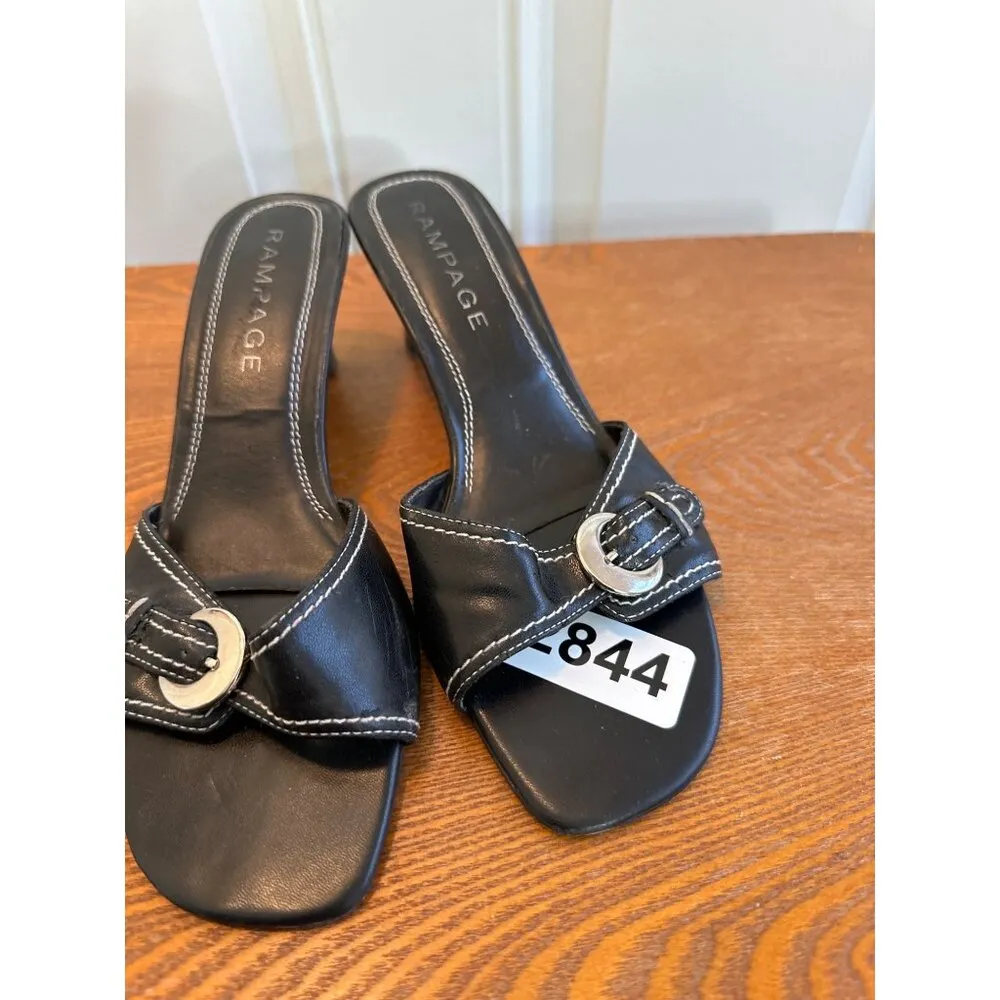 Rampage Women’s Slip On Heel Sandal Sz 7.5  Shoes SKU 2844 - Image 16