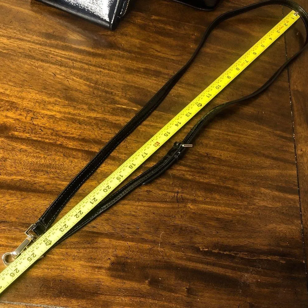 Electric Black Bixby Place Dome Shaped Satchel and Two Wallets - Image 8