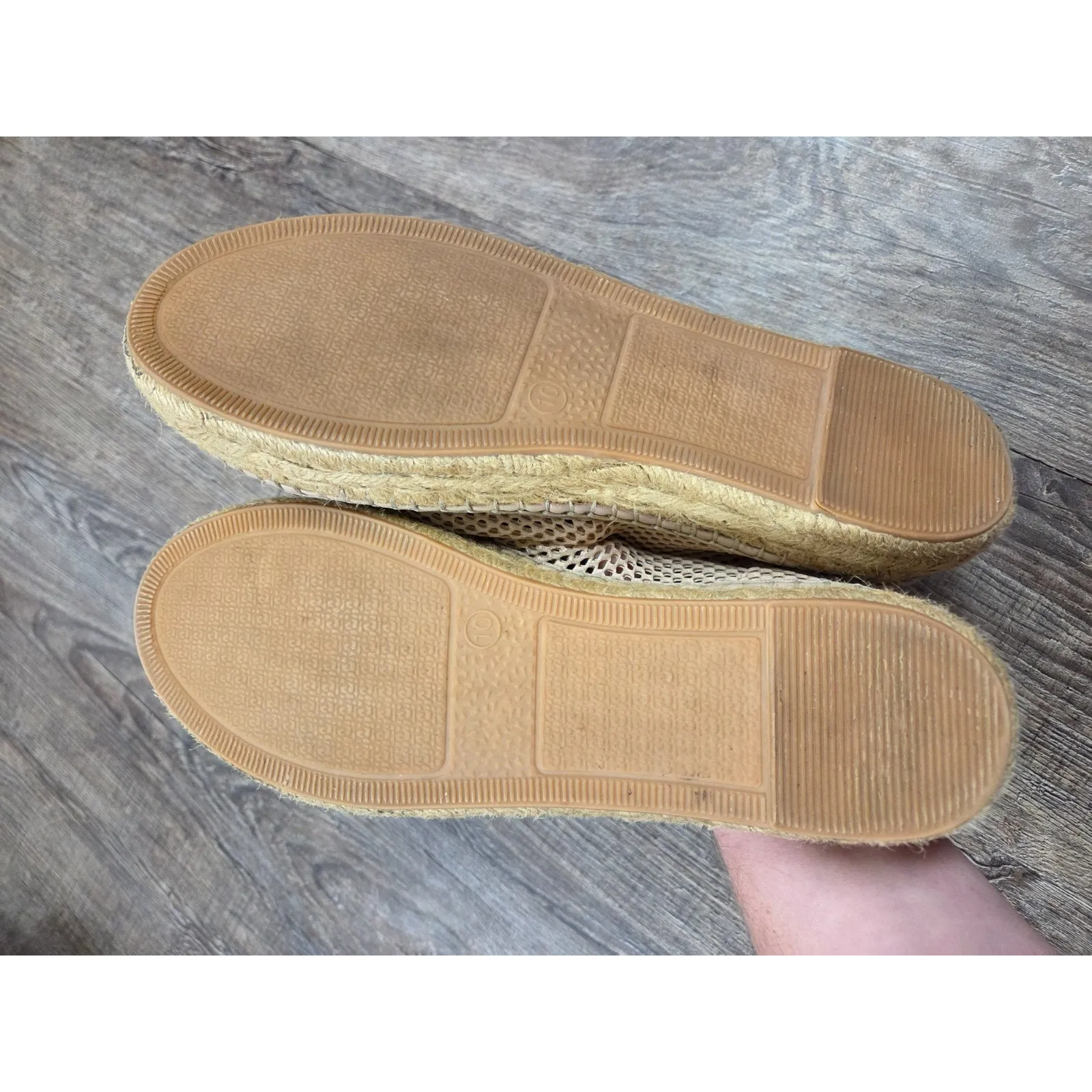 Marc Fisher LTD Macey Perforated Sneaker Beige Tan Shoes Size 10 - Image 10