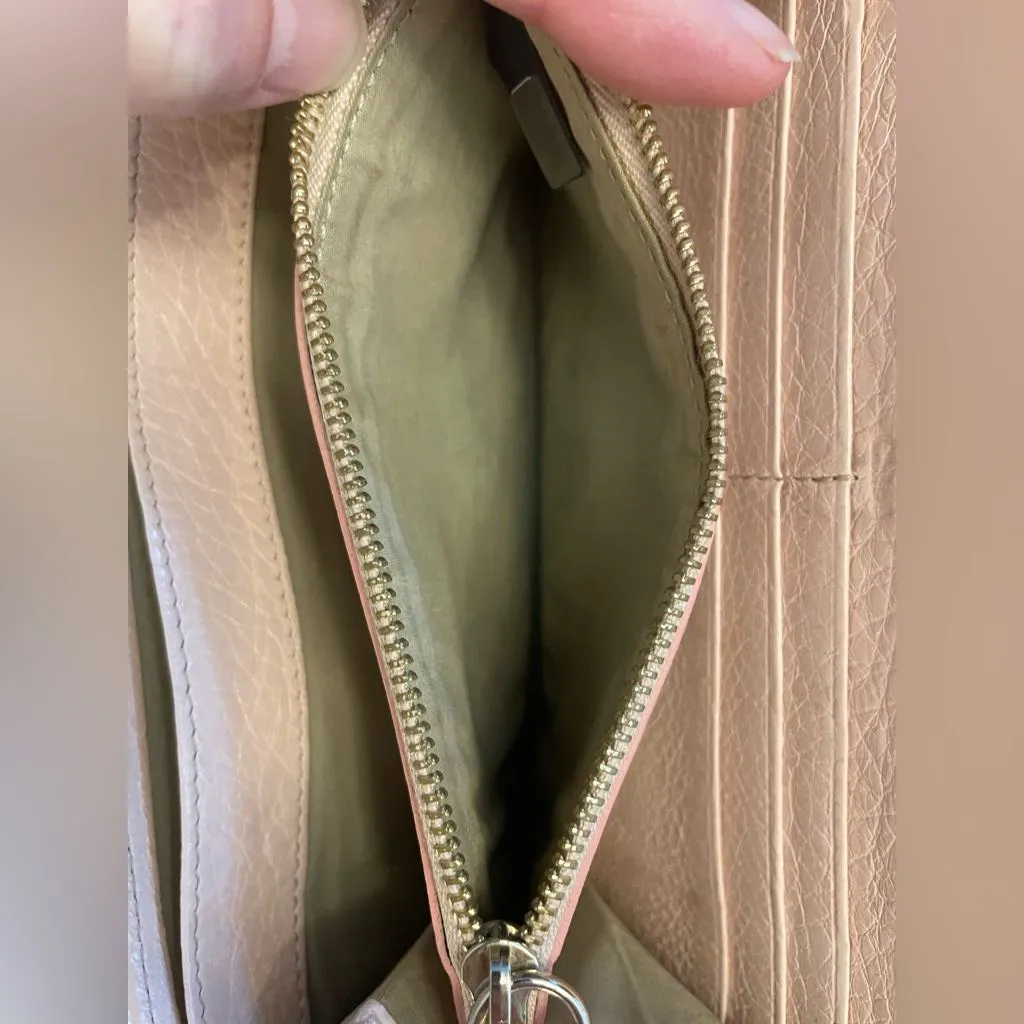 Chloe Pink Longline Wallet GUC - Image 7