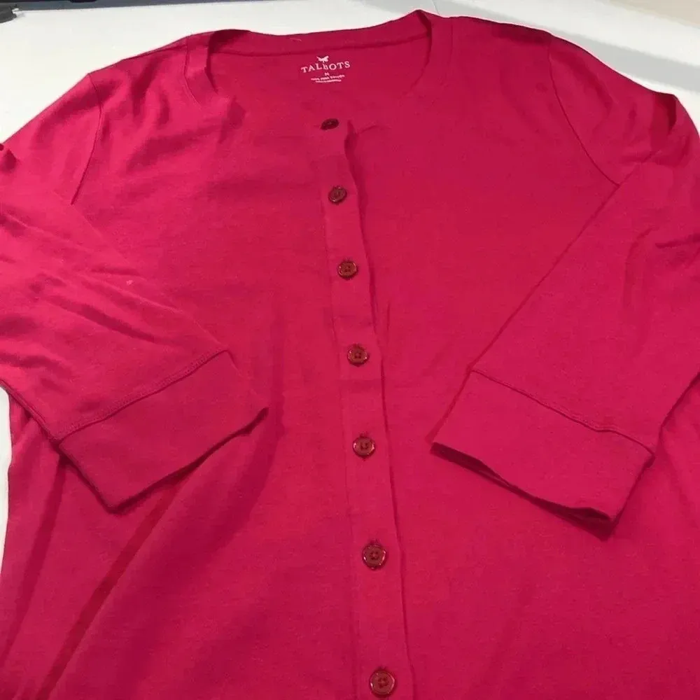 Talbots women’s sweater blouse M - Image 16