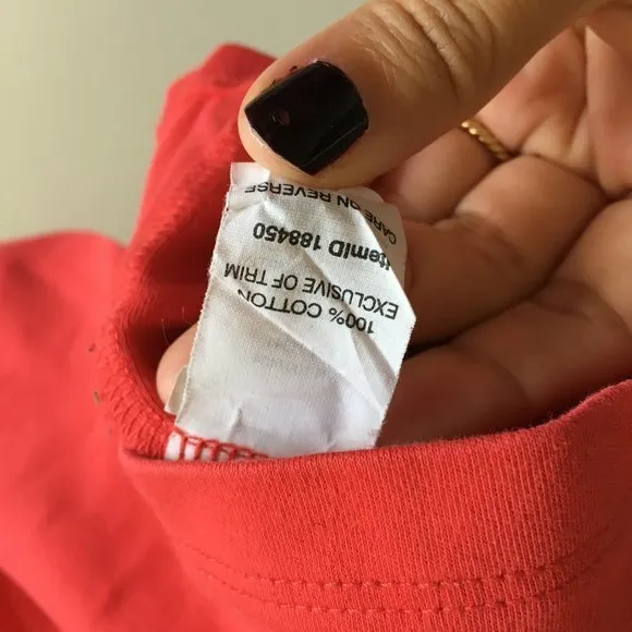 LLBean Interlock Turtleneck Long Sleeve Knit Top‎ Red Size M - Image 4