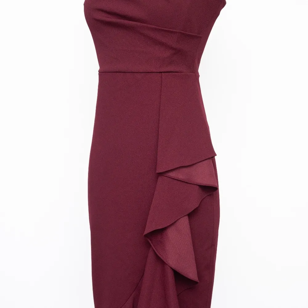 Dress the Population. Liv Strapless Ruffle Dress. - Image 8