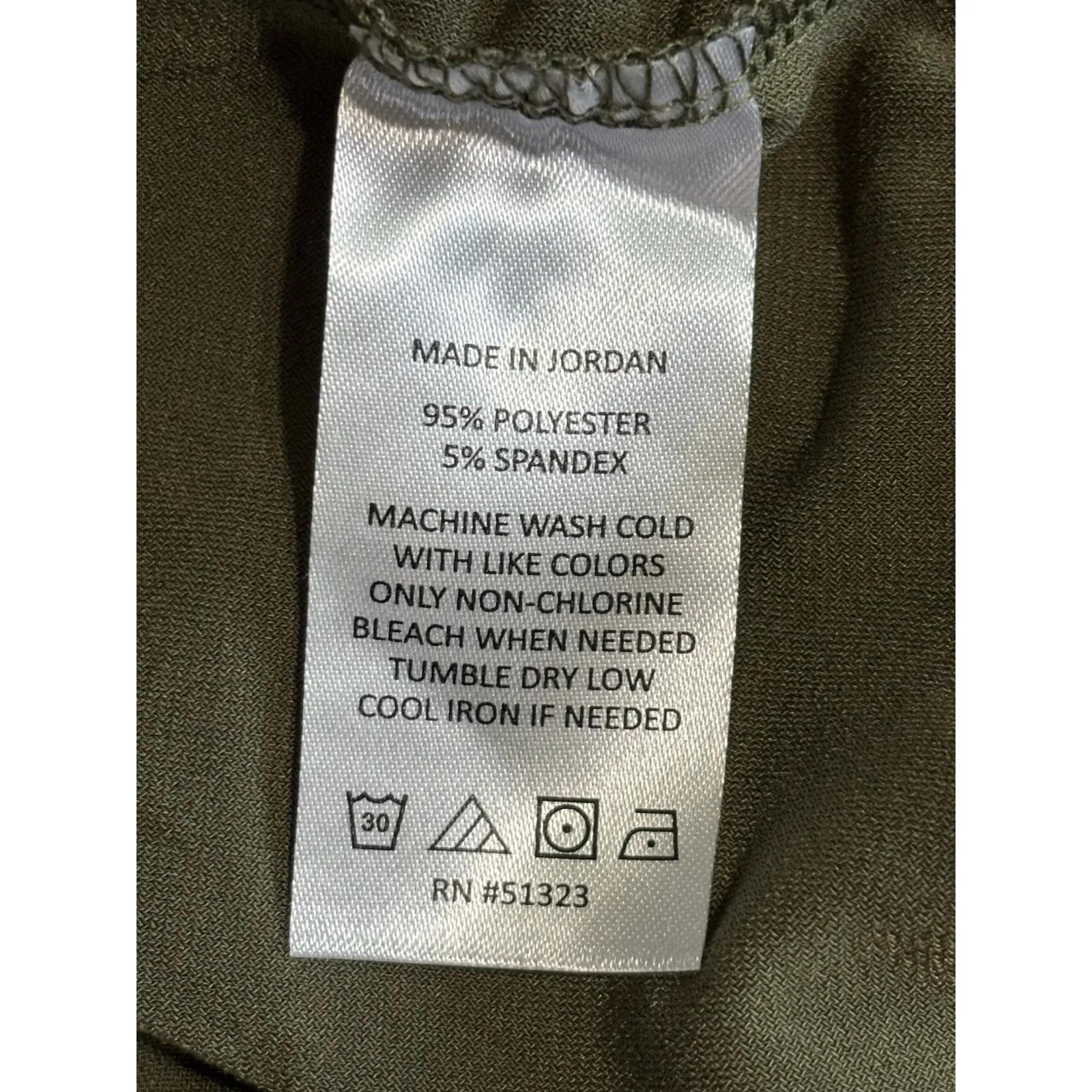 Tara By Vince Camuto Green/Black‎ Short Split Sleeve Bow Blouse Size XL Black - Image 7