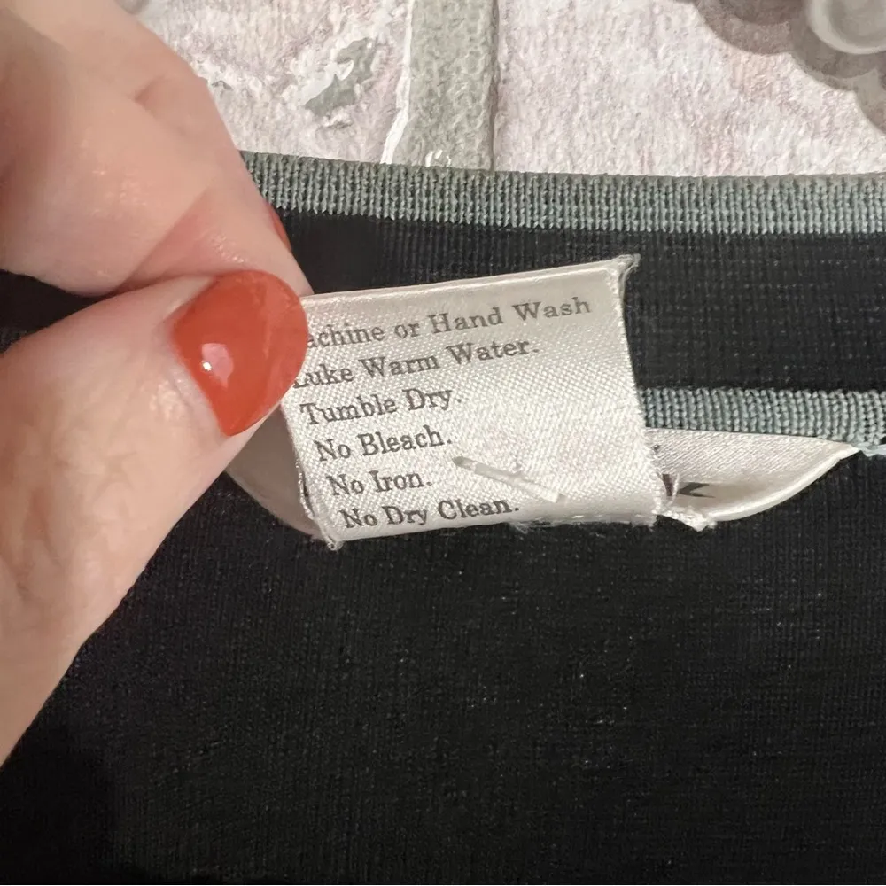 Exclusively Misook Petite Open Front Long Sleeve Black Cardigan Size XS - Image 4