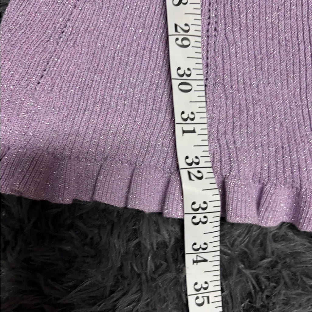 Heaven by Marc Jacobs Jacobs Lilac Lavender Purple Pointelle Mini Dress small - Image 17