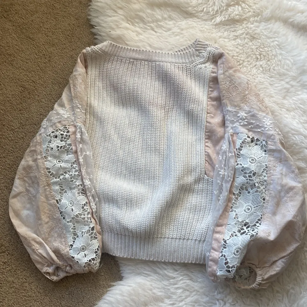 Anthropologie Pilcro Martine Peasant-Sleeve
Sweater XXSP - Image 7