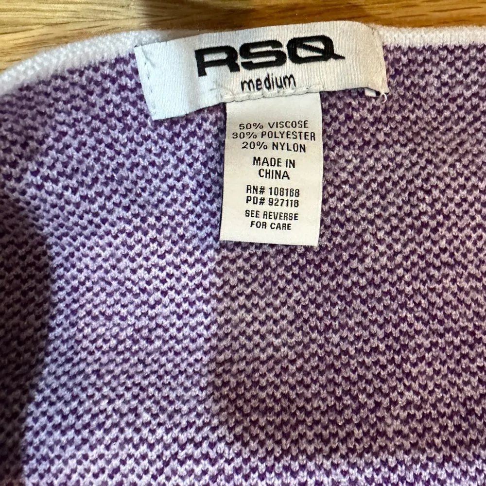 Retro Purple Flower Halter Top - Image 3