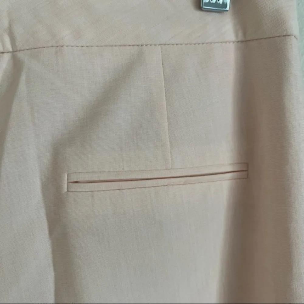 Antonio Melani Pink Straight Leg Flat Front Pants Women Size 2 - Image 7