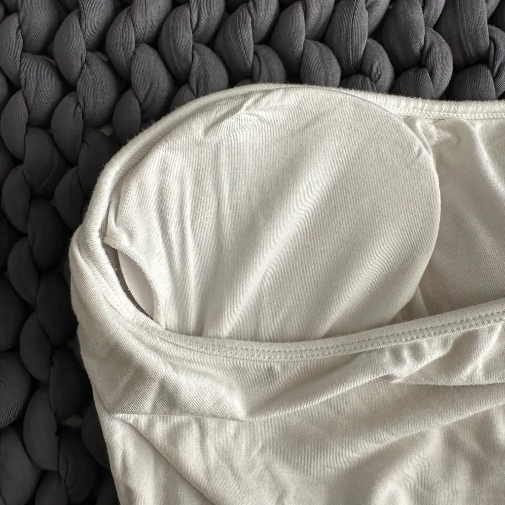 Klassy Network White Strapless Dress Size XS - Image 5