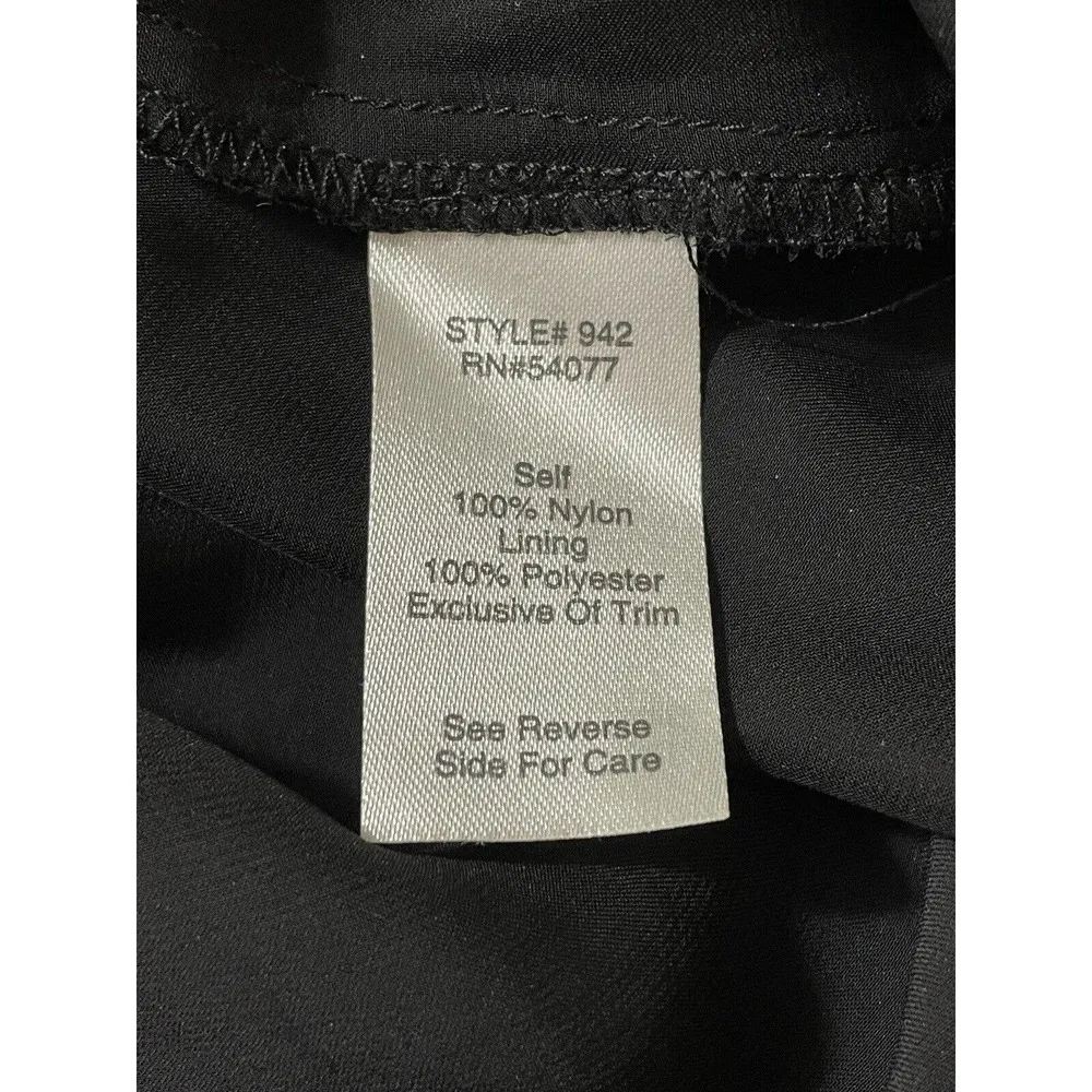 CAbi Women’s Size Small Sleeveless Round Neck Black Lace Date Night Blouse - Image 8