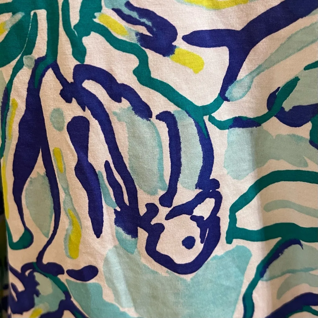 Lilly Pulitzer Monterey Tank in Poolside Blue Stay Cool - Image 8