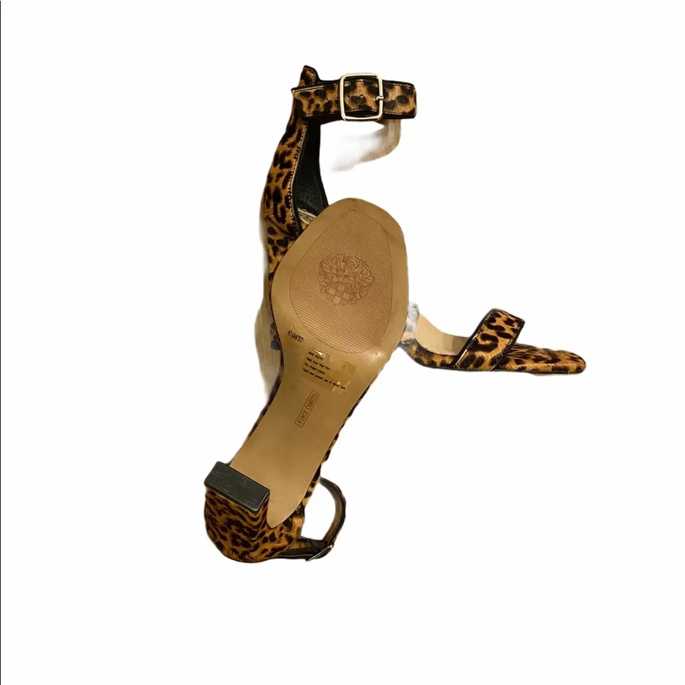 2x HP! Vince Camuto calf hair cheetah 6.5 sandal. - Image 4