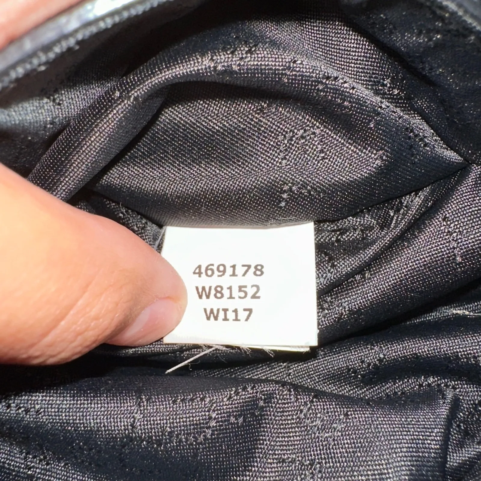 Stella McCartney Black Padded Star Mini Backpack Chain Detail Italy - Image 5