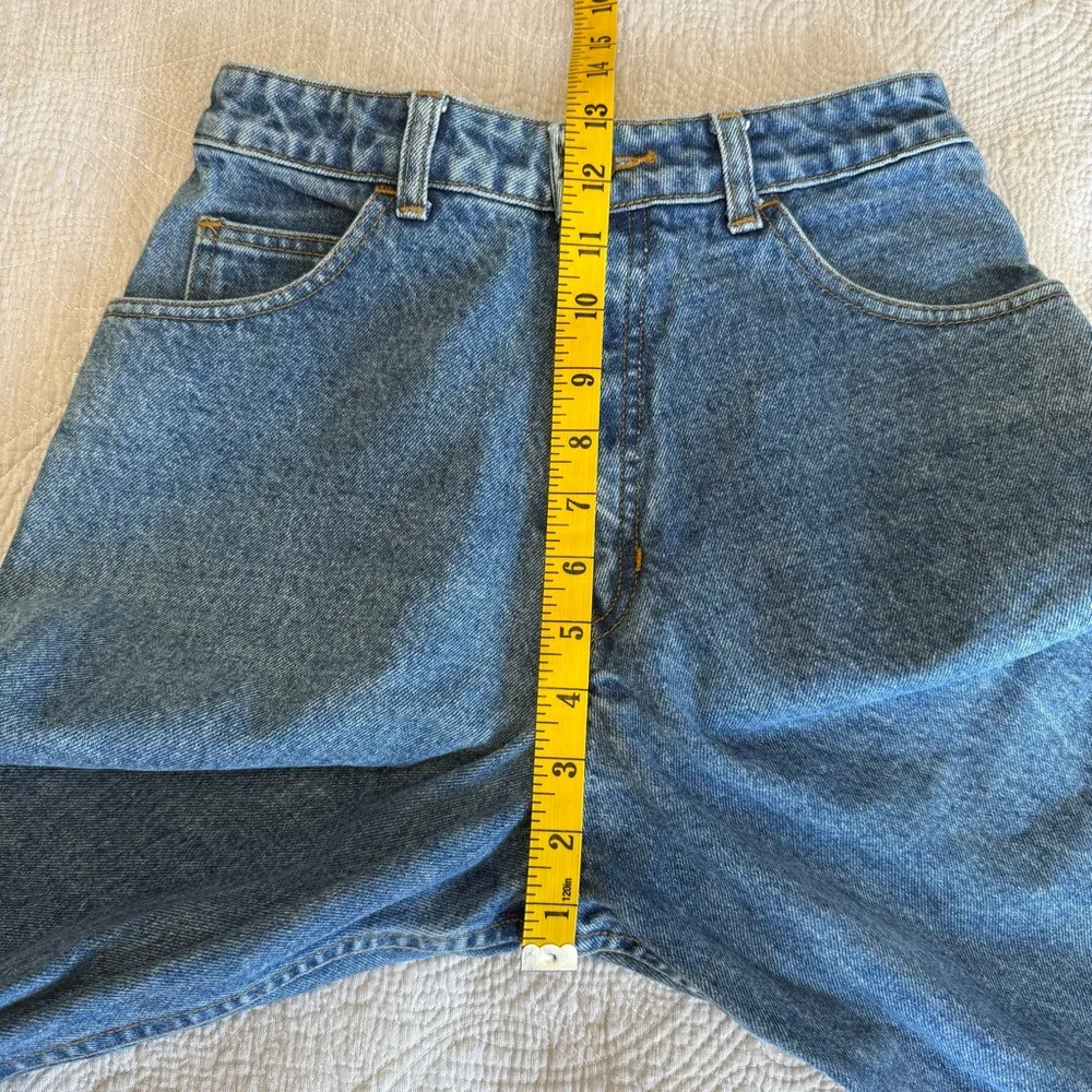 Vintage Gap Jeans 100% Cotton Ankle Zip High Rise 7/8 Fits 0 Tapered Leg Mom 80s - Image 9