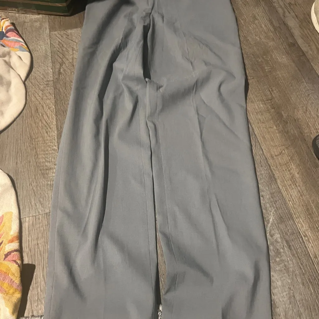 BOSTON PROPER SIZE 6 Gray Dress Pants Slacks - Image 6