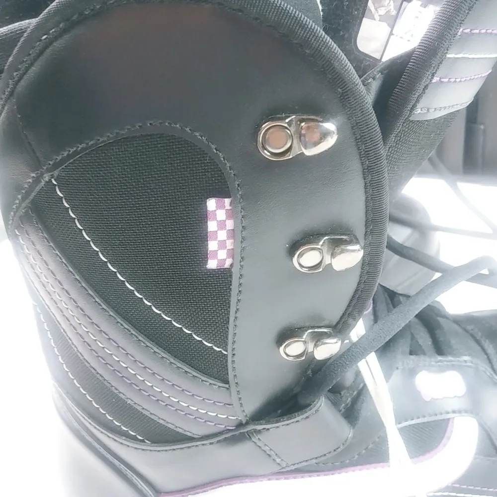 VANS Mantra 10 Purple Black Snow Sports Boots - Image 8