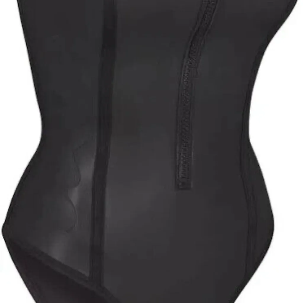 Skims Rubbersized Scuba Swim Strapless Onepiece in Onyx, Size XXS - Image 8