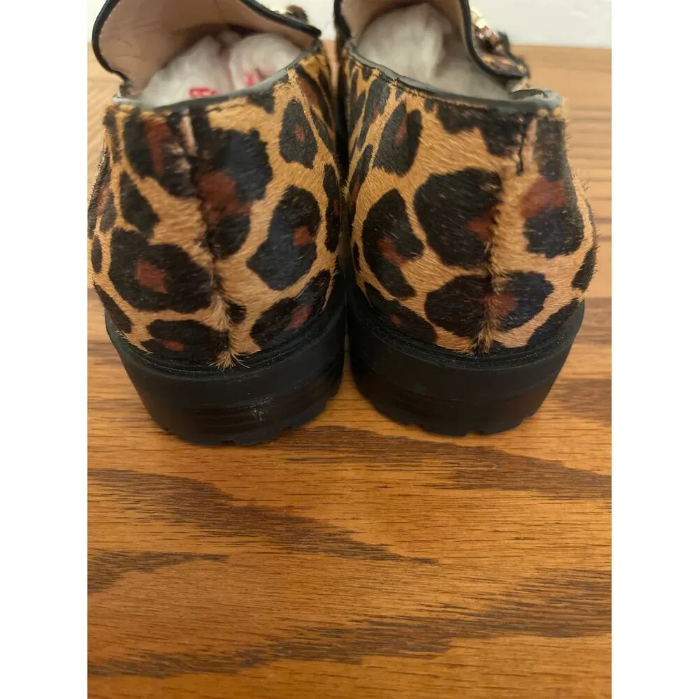 INC CALF SKIN HORSE BIT LOAFER SIZE 6 Tan - Image 4