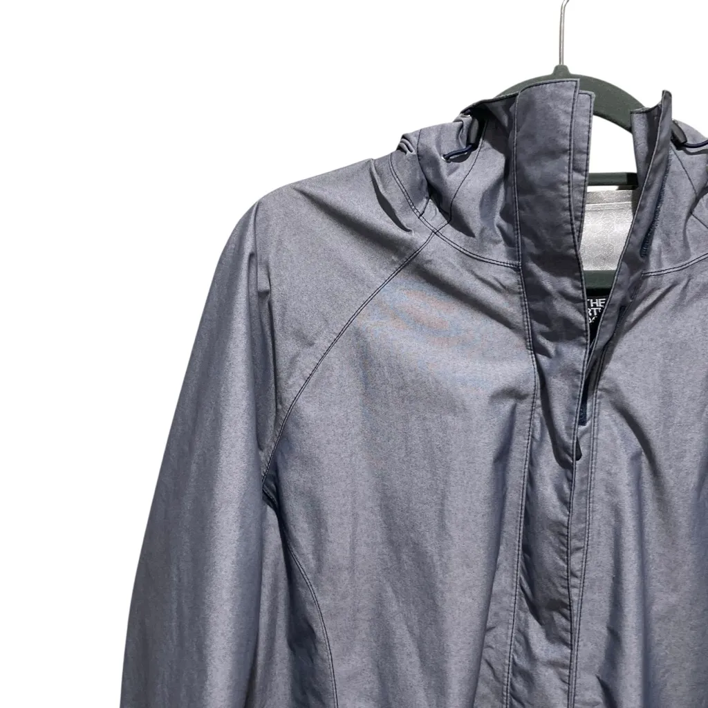 The North Face HyVent 2.5L Waterproof Rain Jacket Gray Women’s Size Large - Image 3