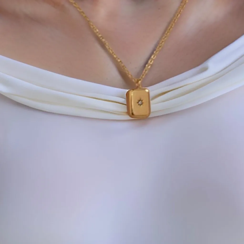 Joy’s Happiness picks Of Fashion Statement Necklaces Whole Sale 6 pieces Gold - Image 3